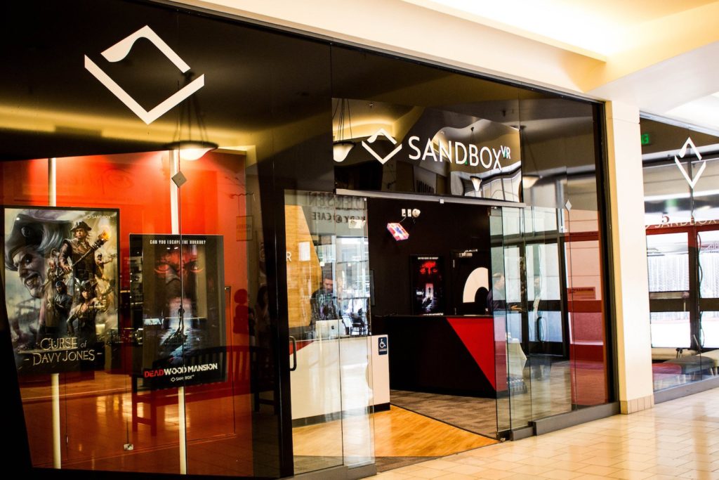 Sandbox VR San Mateo Storefront