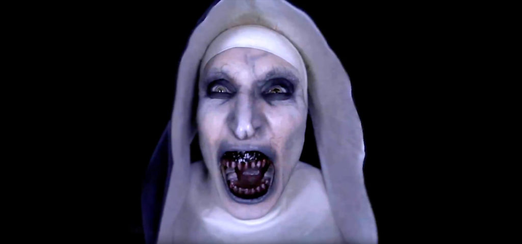 The Nun Screaming